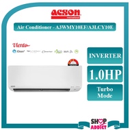 ACSON R32 VIENTO INVERTER Air Conditioner A3WMY10EF 1.0HP | A3WMY15EF 1.5HP | A3WMY20EF 2.0HP | A3WM
