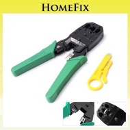 Network Lan Cable Wire Crimper Plier Stripper Crimping Tool RJ45 RJ11