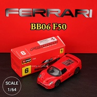 Bburago Mô hình xe hơi Ferrari 1/64 đồ chơi bản sao nghệ thuật thu nhỏ hình nhện 488 Gtb tỷ lệ lefa