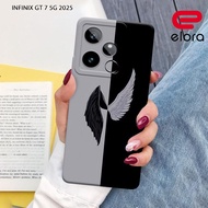 Infinix GT 7 5G 2025 Case - Elloraa.id - Infinix GT 7 5G Case - Black and White Case Motif - Mobile 