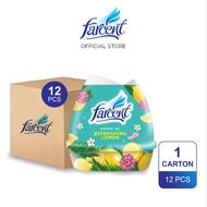 Thùng 12 hộp Sáp thơm phòng khử mùi Farcent hương hoa hồng hoa oải hương hương chanh 200g hàng chính