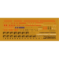 HobbyDecal st72011v1 A6M Zero Stencils ver 1 1/72