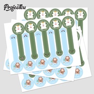 (50 Pcs) Thank You Have A Nice Label Stickers DAY Long Sticker Food Seal Cake Thank You Stickers