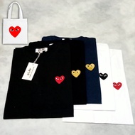 S-5XL Ready Stock CDG PLAY T-SHIRTS / PLAY COMME DES GARCONS T-SHIRTS / CDG PLAY T-SHIRT
