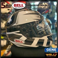 BELL SRT Predator Black White Full Face Helmet 100% Original From Authorized Dealer