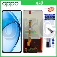 Original For OPPO A40 A60 LCD with Frame Display Touch Screen Digitizer Full Set Assembly LCD Replac