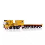 WSI 1: 50 SCANIA S Series 8X4 Pressure Load Flatbed Trailer Model FLOSSDORF 01-4400