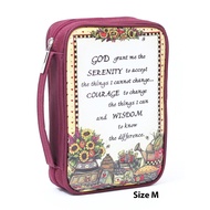 Bible Cover 'SERITY PRAYER' Bible Cover