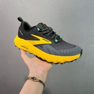 17 Cushioning Breathable Comfortable Marathon Sports Running Shoes Black Yellow UT1S P4EL
