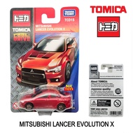 TCD15 โมเดลรถ MITSUBISHI LANCER EVOLUTUON X ลิขสิทธิ์แท้ จาก TAKARA TOMY TOMICA ชุด COOL DRIVE สเกล1