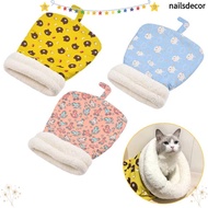 YUSENS Sleeping Bag Nest, Fleece Cotton Dogs Cats Cat Sleeping Bag, Indoor Pet Supplies Winter Comfo