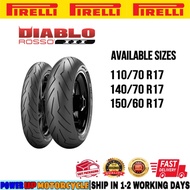 YEAR 2025 PIRELLI DIABLO ROSSO III ROSSO 3 TIRE 110/70 R17 140/70 R17 150/60 R17