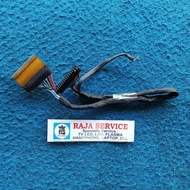 kabel tv polytron PLD 32B1550 lvds flaxible dari tcon ke panel lcd