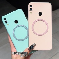 Casing For Huawei nova 3i nova 3 Case TPU silicone phone case Candy Color Square Edge with simple magnetic suction function Cover