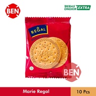 [MKR] BISKUIT MARIE REGAL 1 RENCENG 10 PCS SACHET 15GR 15GRAM PAK DUS