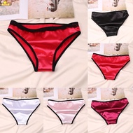 Soft and Comfortable Satin Women's Panties Gstring Thong Lingerie Silk Underwear