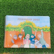 สมุดเฟรนด์ชิพ Friendship book ขนาดA4 พร้อมส่ง