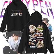 M-3XL ENHYPEN World Tour Hoodie ENHYPEN Sweatershirt 100% Cotton Pullover Hooded Casual Streetwear T