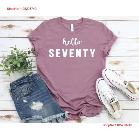 70 Years Old Birthday Seventy T Shirt 70th Party Bday year gift vintage Washed streetwear Versatile 