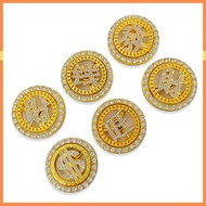 Hot-Selling Phone Case Fortune Telling Back Sticker Alloy Inlaid Diamond Fortune Chinese Character R