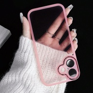 1pc Fashionable Phone Case With Lens Protector, Compatible With Galaxy /Redmi / Realme C21Y/C35/C55/