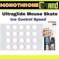 Universal Mouse Skate Glide Feet Ice Control Speed Ice Version Mouse Skates Alas Sticker Dot Pad Esp