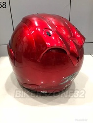 Helm motor ARC RITZ PLAIN SHINING HELMET(MAROON) L STD