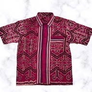 【READY STOCK】Kemeja Kain Pua Kumbu untuk Lelaki Dewasa (Lengan Pendek) [juxian]