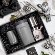 【手沖咖啡套裝禮盒】磨豆機/隨行保溫杯/拉花杯 情人節 生日禮物