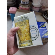 Japanese Suntory fullbox beer glasses with and without handles (retail price for each glass)