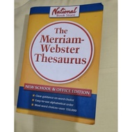 Booksale: The Meriam Webster-Thesaurus