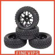 Finevips Ban Mobil Rc Bahan Plastik Untuk Wltoys 124018 124019 144001