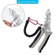 [Sunnimix1] Wire Tool Crimping Tool Wire Pliers Tool for Cutting Wrench Pulling