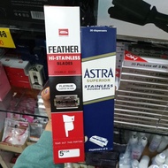 FEATHER Blade/ASTRA Asta 2-Edged (Box Pack)