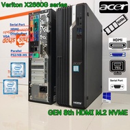 Acer Veriton X2660G Intel Core i7 i5 i3 Gen 8th M.2 DDR4 HDMI Computer Ready To Use