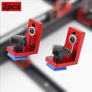 2pcs Fixed T-Slot Miter Track Stopper for 30 Type T-track Stop T-Slot Limiter Woodworking DIY Workbe