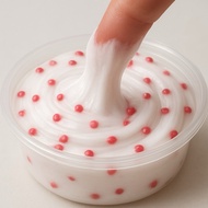 🐼LYCHEERS scented fresh lychee slime murah malaysia by pandaslimebakery