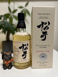 日本威士忌 倉吉 松井 The Kurayoshi Matsui Sakura Cask  Whisky 700ml (有盒）