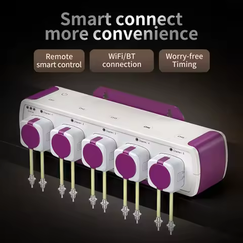 Jebao Jecod Smart Doser MD-4.5 WiFi BT Manual Control Aquarium Automatic Dosing Pump for Coral Reef 