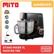 MITO MX-700 Stand Mixer Stainless Steel Bowl Kapasitas Besar 7 Liter MX700 / MX 700