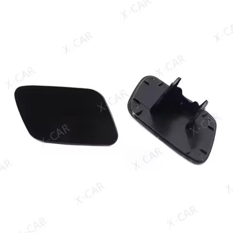 2PCS For Audi A4 B7 2005-2008 Front Bumper Headlight Headlamp Washer Nozzle Cover Lid Water Spray Ca