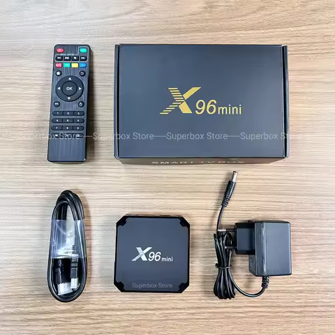 X96 Mini Android 11.0 Smart TV Box Amlogic S905W2 2.4G/5.8G WiFi Support 4K H.265 HEVC X96mini