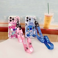 For Samsung F06 M06 M16 F16 S24FE S23FE S25 S24Plus S23Ultra 3D Stilt long and short rope doll stand