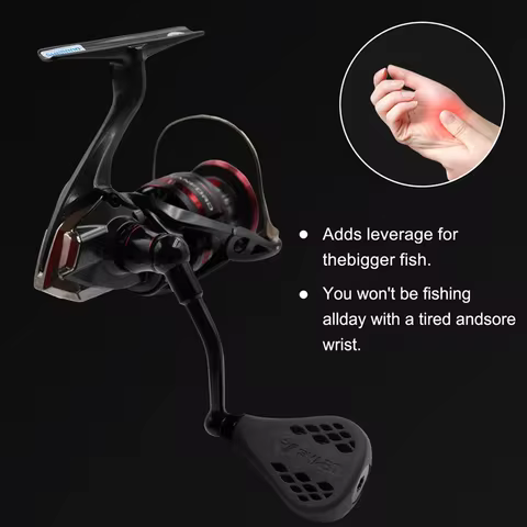 Spinning Handle BK Knob for Shimano Stradic FL FM Stella Vanford Vanquish Nasci