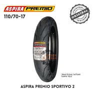 Aspira Premio Sportivo 2 110/70-17 Ring 17 110/70 Tubeless Tubbles