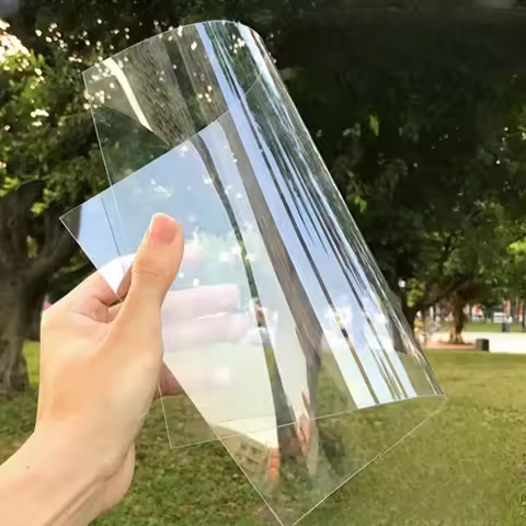 20PCS PVC flexible plastic film sheet thin transparent a4 sheets a3 b5 a5