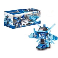 Mainan mobil robot mainan mobil berubah robot mobil ambulance mobil polisi robot pesawat robot mini