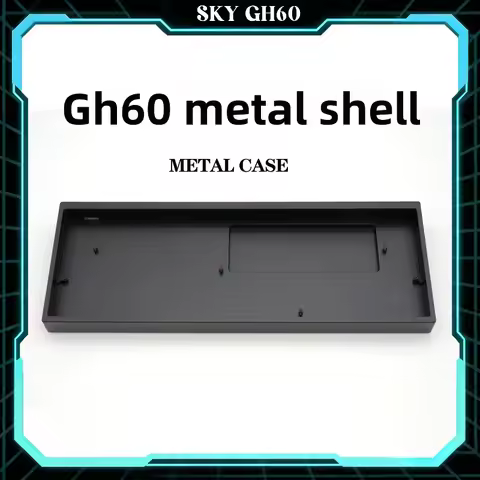 SKY GH60 CNC Aluminum Case Mechanical Keyboard Kit Shell Anodized Metal Housing for 60% Layout DZ60 