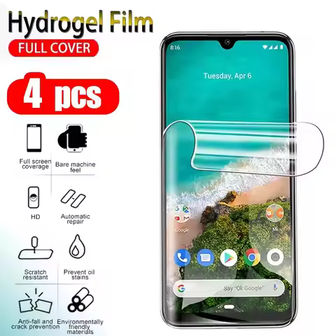 4pcs Hydrogel Screen Protector For LG K71 K62 K92 K51S Velvet 5G V60 G8 ThinQ V30 K50 K50S K41S K22 