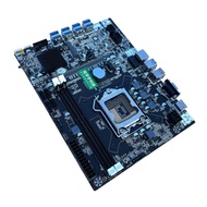 B75 Btc Motherboard Lga 1155 8 Pcie Usb 3.0 Untuk Miner